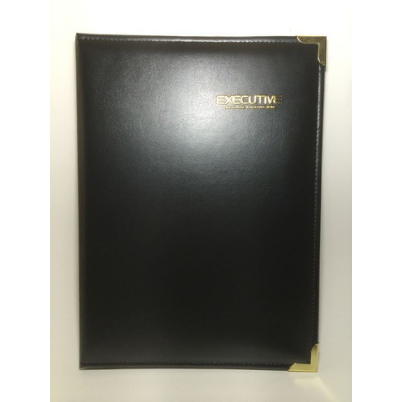 

Adn Map Kulit Clear Holder Folio 20 lembar Raport Menu Sertifikat Document Keeper
