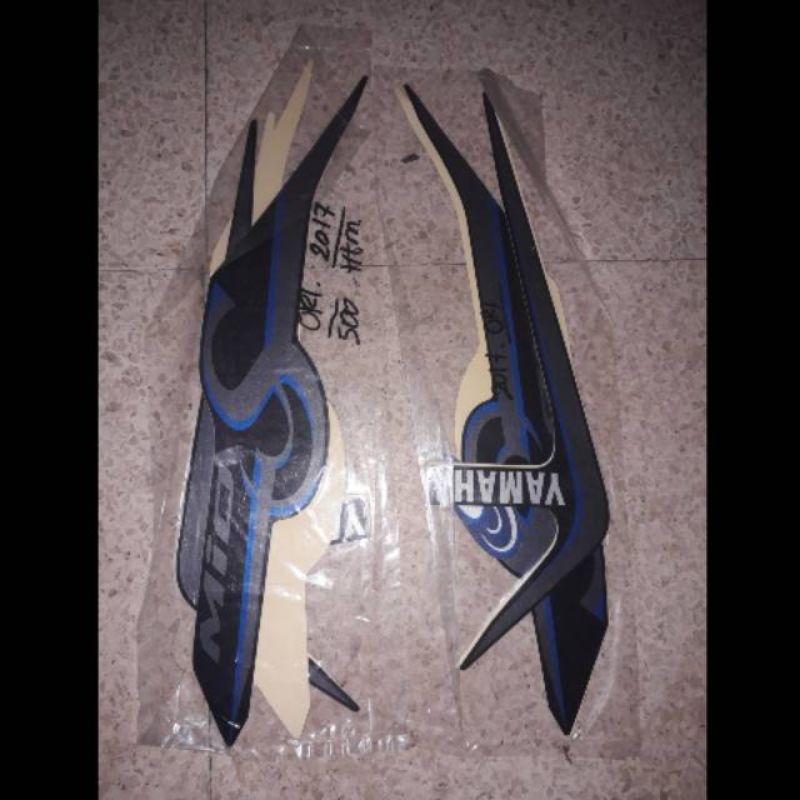 Striping standar motor yamaha Mio S tahun 2018 stiker mio s tahun 2018 ready stok