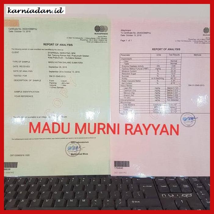 

MADU-MINUMAN- MADU SIALANG RIAU, MURNI 500 GR -ASLI-BUKAN-KAWE-KAWE-