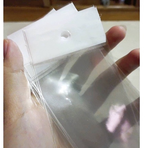 PLASTIK OPP SEAL LUBANG BUNGKUS SOUVENIR GANTUNGAN KUNCI 1 PCS / 1 LEMBAR PLASTIK BUNGKUS SOUVENIR P