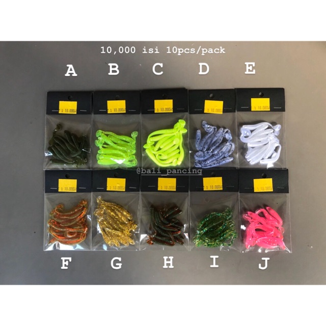Soft Lure 1 bungkus (10pcs)