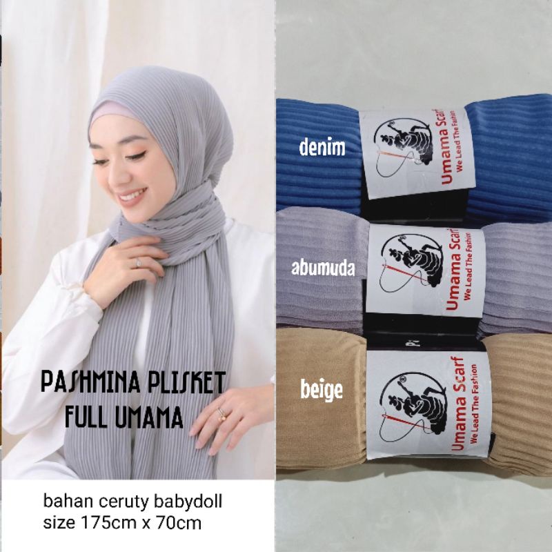 PASHMINA PLISKET UMAMA