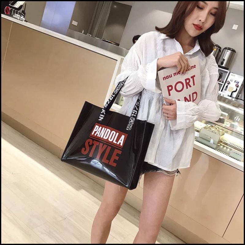 TAS WANITA TRANSPARAN/TAS TRANSPARAN HITAM