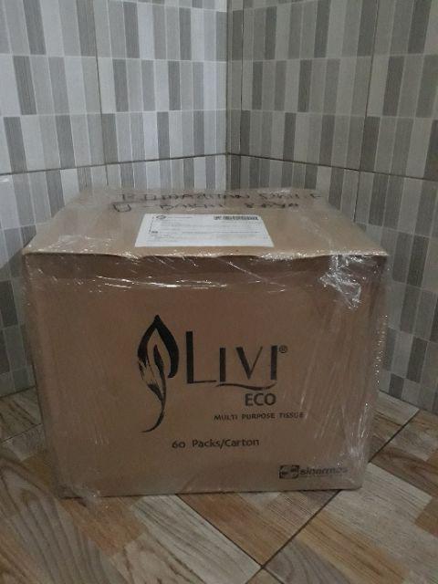 Tissue Livi Pop Up Multipurpose - ( 1 Dus 60 Pack )