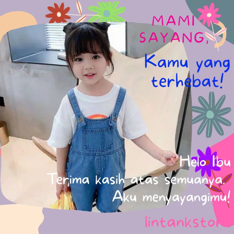 Baju Setelan Anak Perempuan Kecil Stelan Anak Cewek Cewe lmport Korea Elegan Lucu Umur 2 3 4 tahun