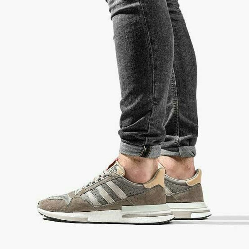 Adidas ZX 500 RM Boost Brown/Brown/White (BD7859) Original