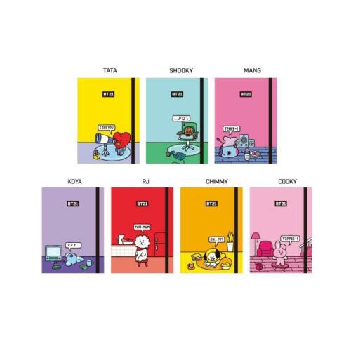 BT21 DIARY B I Buku diary BT21 I Koleksi Buku BT21 I Koleksi BT21 Original Korea