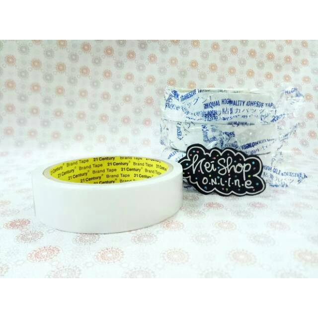 

Double Tape Kertas 24 mm / 1 inch