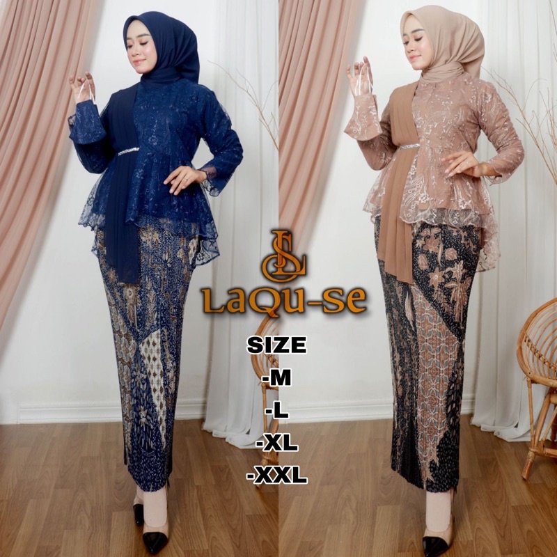 Stelan Kebaya Wisuda Baju Kondangan Kebaya Modern Set Kebaya Terbaru By Laquse Kebayaa