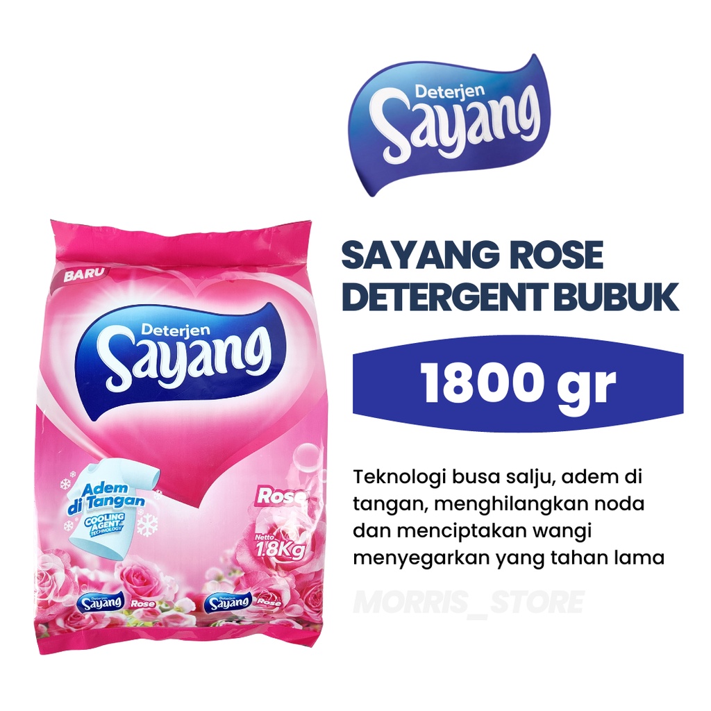 Detergent Sayang Bubuk 1,8Kg