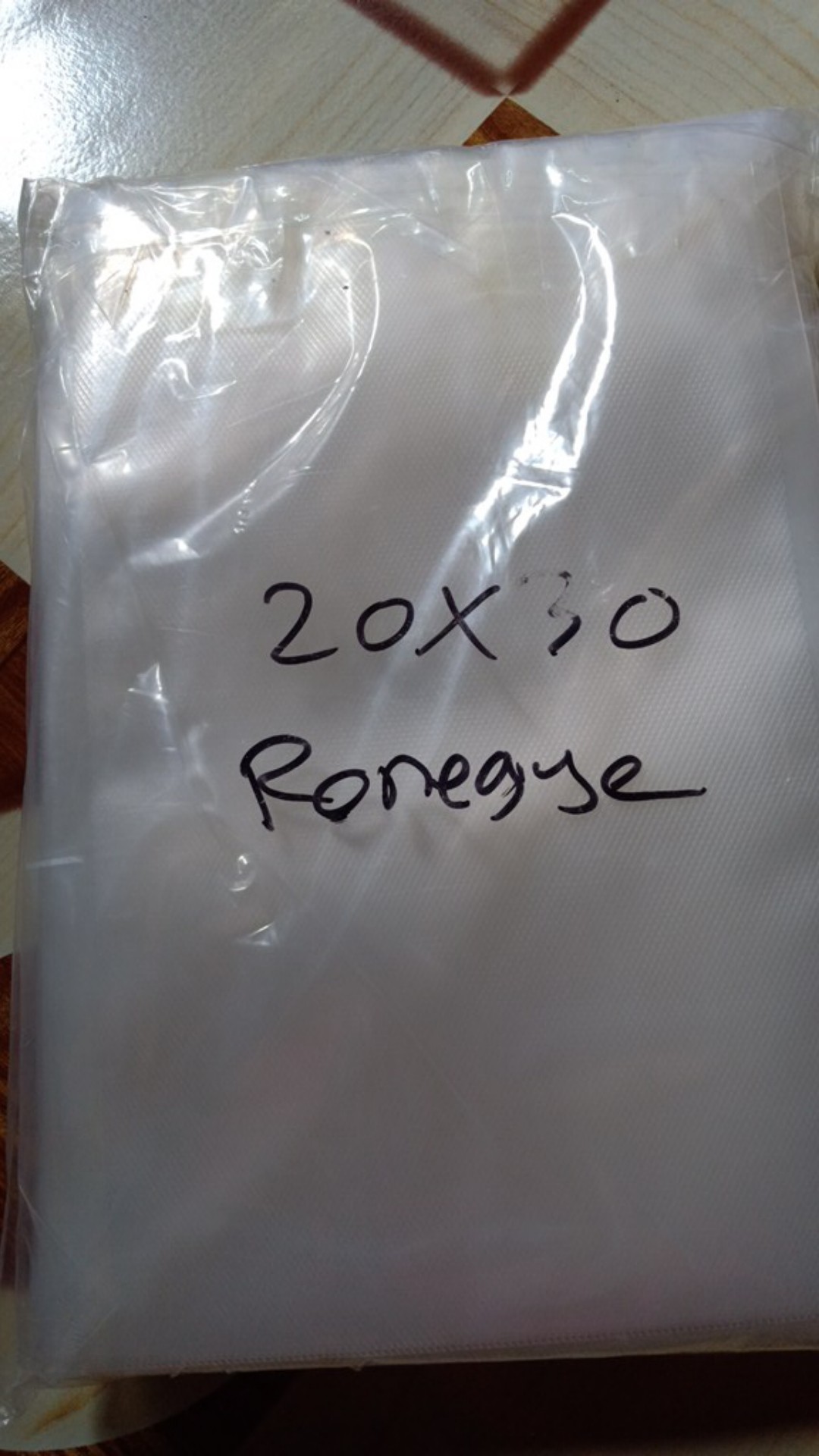 Vacuum Sealer Plastic Ronegye Plastik Vakum Lembaran Double Emboss