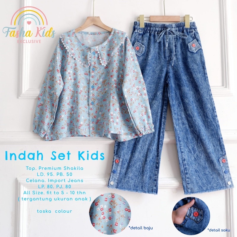 Indah Set Kids Fasha