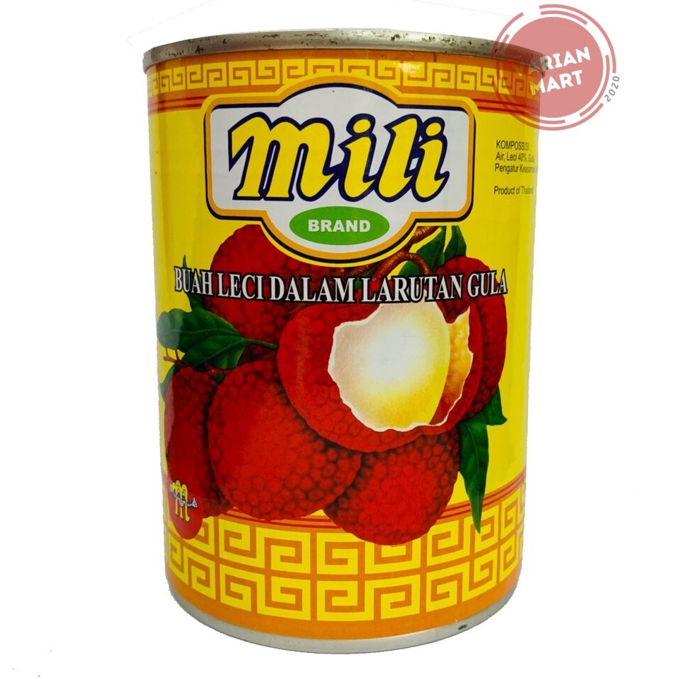 

Mili Lychee in Syrup / Leci Kaleng 565gr