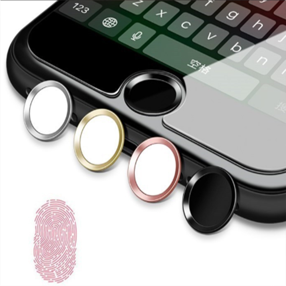 Stiker Pelindung Tombol Sentuh Anti Sidik Jari Untuk Iphone