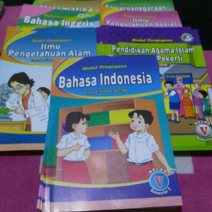 Buku Sekolah - Paket 7 Buku Lembar Kerja Sekolah/Lks Kelas 5 Sd Semester 2
