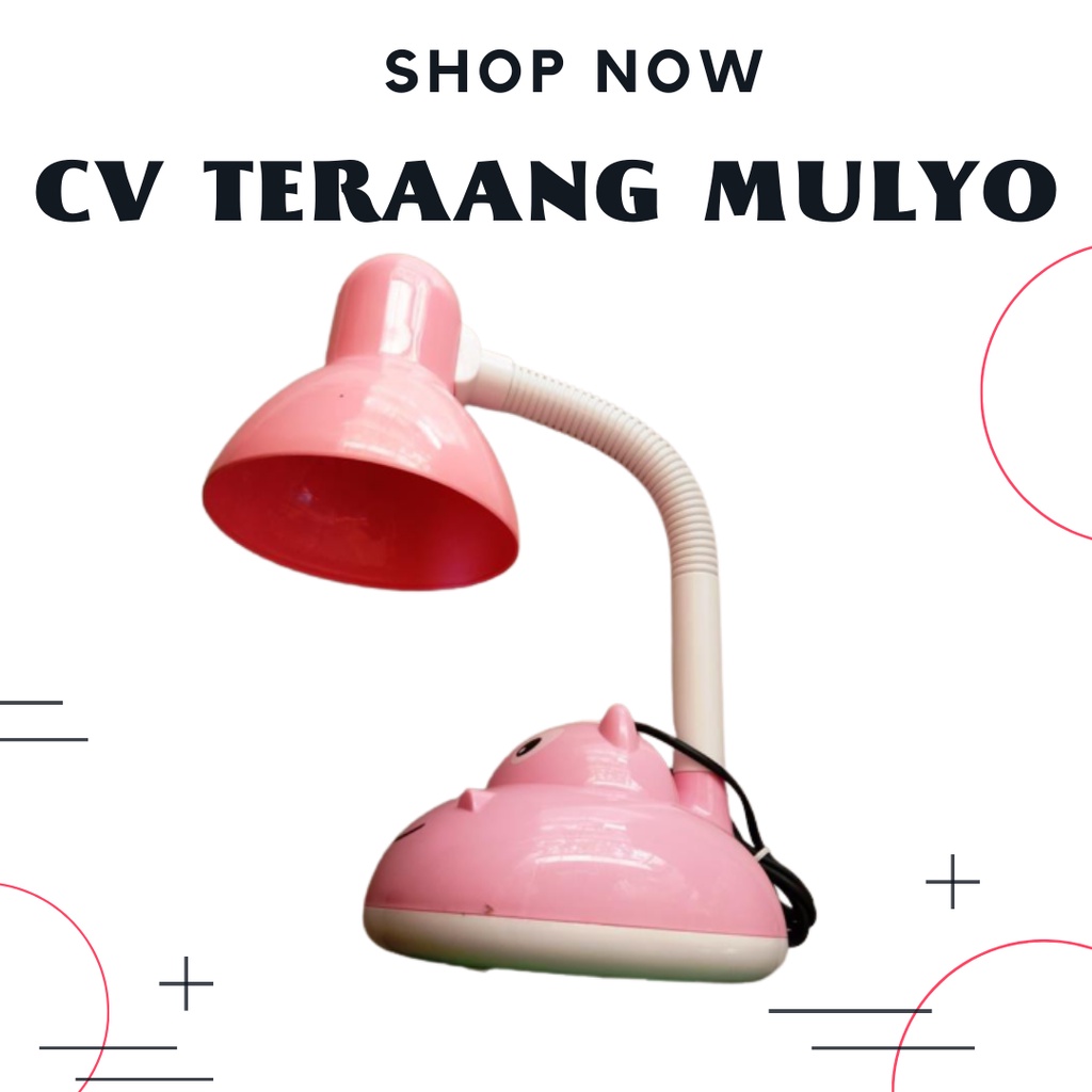 Lampu belajar karakter Katak  Reida