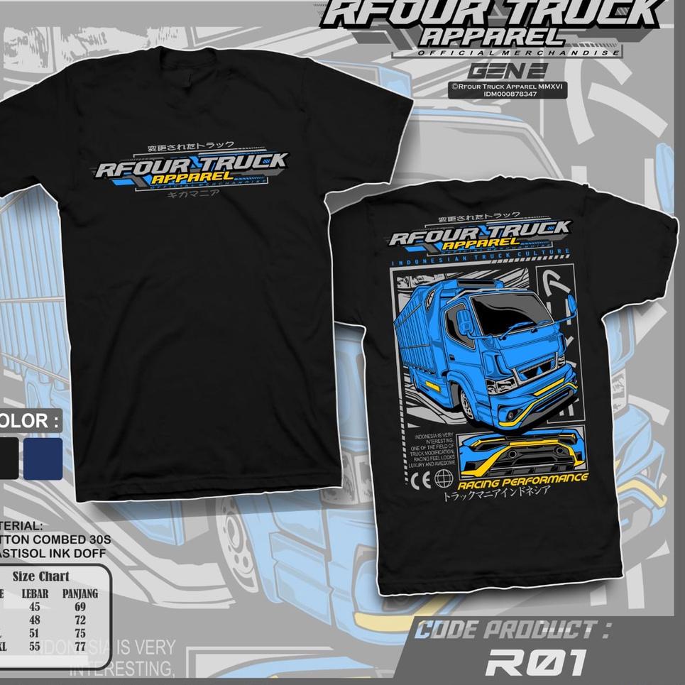 Kaos TruckKaos Pria Truk OlengKaos Truk Mania Kaos Truk Oleng Dewasa {NAN.01Jl22ᶜ}