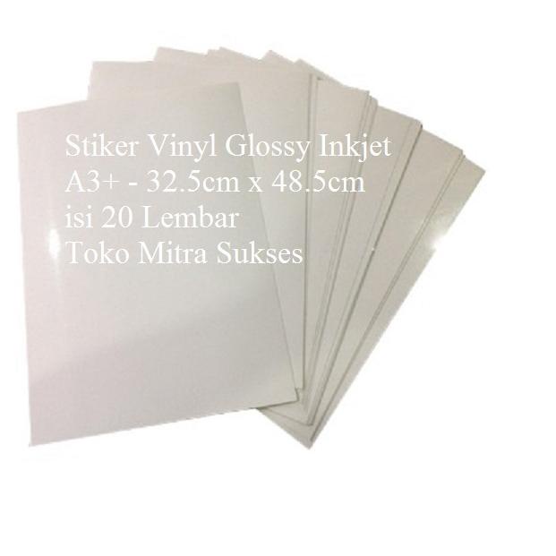 

Model baru - Stiker Vinyl Glossy Inkjet A3+ - 32.5cm x 48.5cm ✓