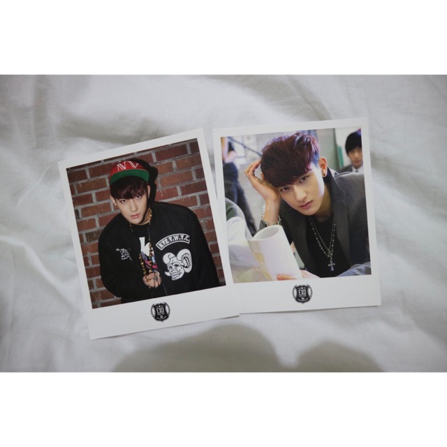 [EXO] Official Polaroid XOXO White Version - Tao Photocard PC Postcard