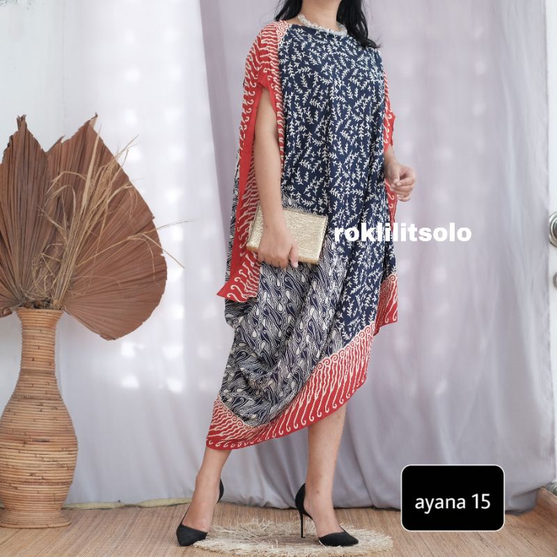 ayana kaftan / baju kondangan / dress batik /