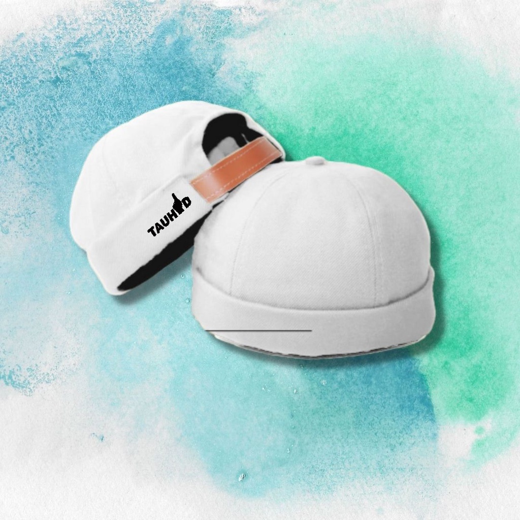 FED Miki Hat Ana Muslim Kotak Peci Mikihat Tauhid Topi Brimless Premium