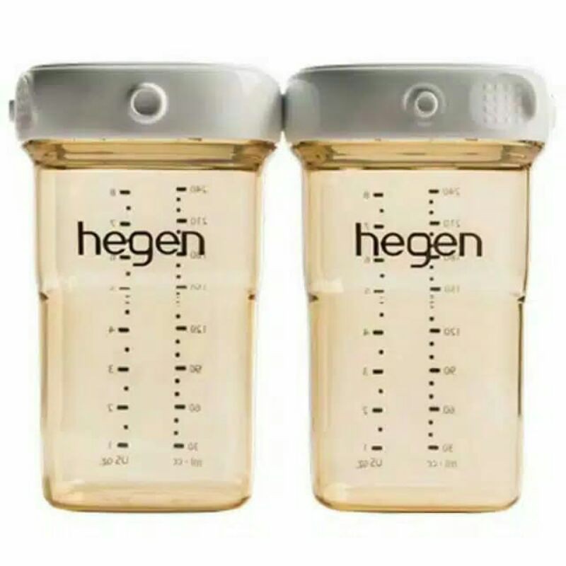 Hegen Milk Storage PPSU 240ml /8oz (2-pack) Botol Susu Premium