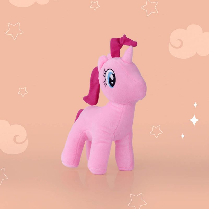 Boneka Kuda Pony Berlabel SNI Tinggi 30 cm Bahan Premium | Boneka Cantik Lucu Lembut Ditangan Bahan Velboa Berkualitas