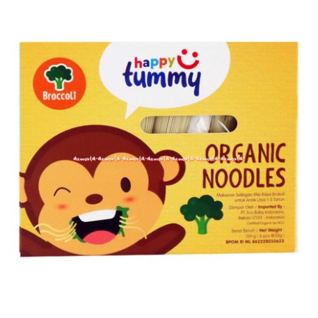 Happy Tummy Organic Noodle 150gr Mie Organik Untuk Bayi Anak Rasa Sweet Potato Kentang Manis Broccoli Brokoli Hepi Tumi Happytummy Mi Instan For Baby