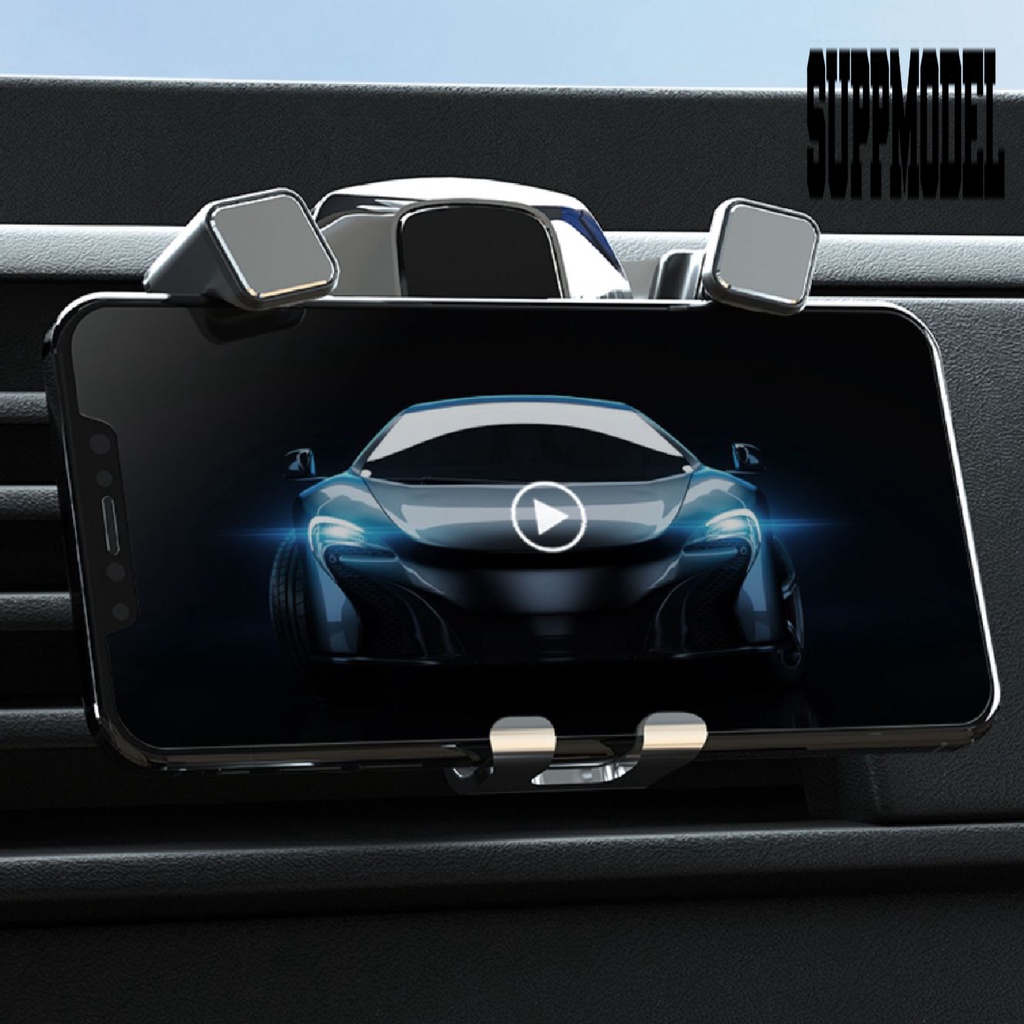 Bracket Dudukan Handphone Adjustable Rotasi 360 Derajat Bahan Aluminum Alloy Anti slip