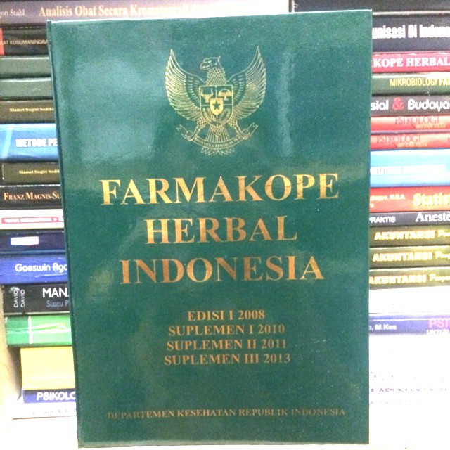 Farmakope Herbal Indonesia Bookpaper Hardcover Shopee Indonesia