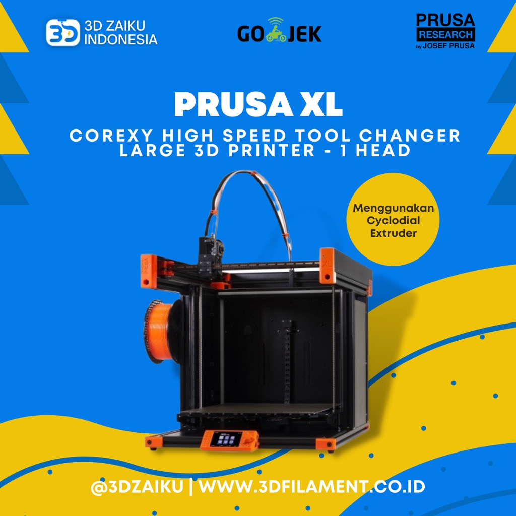 Original Prusa XL CoreXY High Speed Tool Changer Large 3D Printer - 1 Head