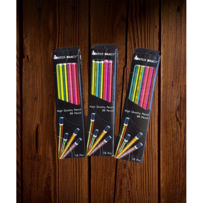 

Pensil interfancy 2B isi 12pcs