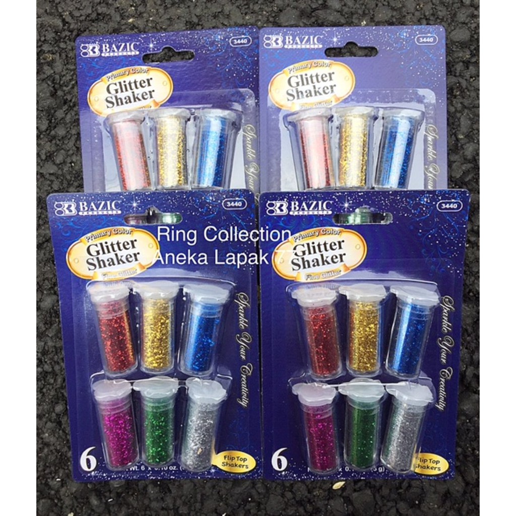 

Stok Ready Bubuk Glitter Primary Color 3 grm 3440 edisi grosir