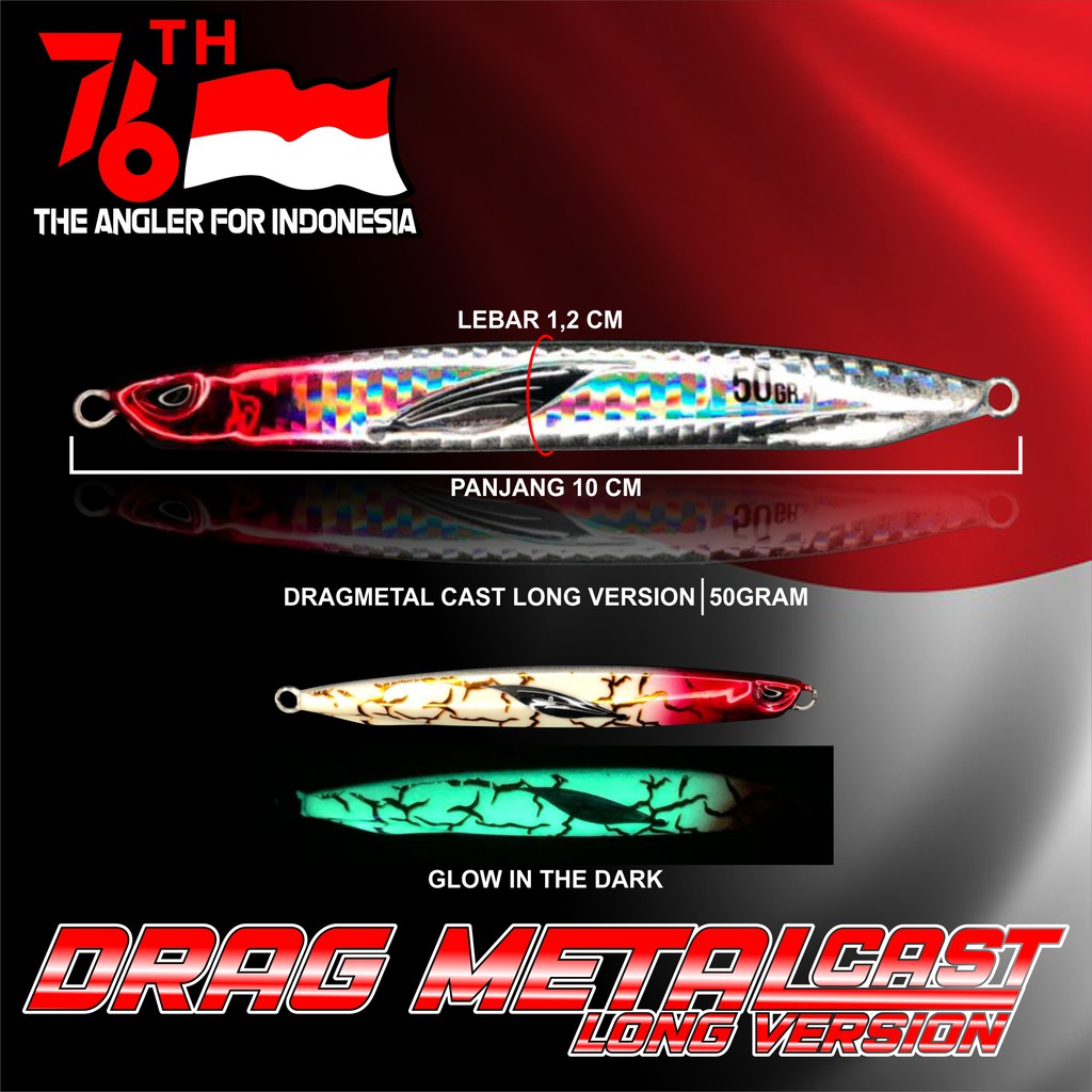 Metal Jig Drag Metal Cast Long The Angler Series