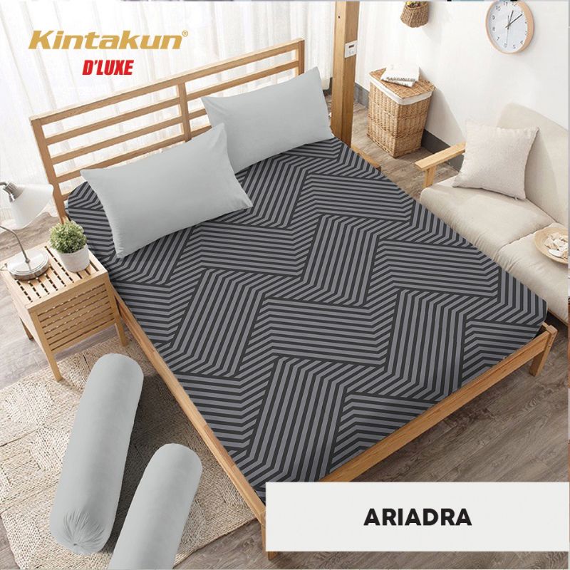 Sprei Kintakun D'luxe ARIADRA King 180x200 No.1 - Queen 160x200 No.2 Tinggi 20-30 cm