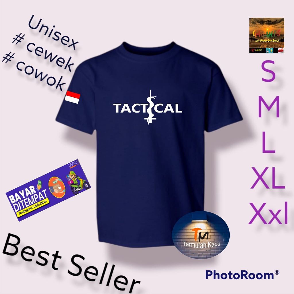 Cod/Kaos TACTICAL Bendera/Kaos Terlaris Kualitas Terjamin Kaos Pria Distro Hits2022/Kaos Murah Kaos Cotton 30s Kaos katun/Kaos Bergambar Kaos Distro Kaos Pria Dan Wanita Kaos Kata2 Lucu Kaos Viral/Kaos Promo/Best Seller