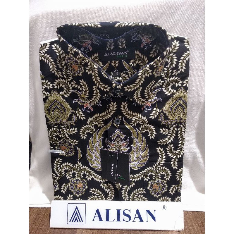 Kemeja Batik ALISAN Lengan pendek