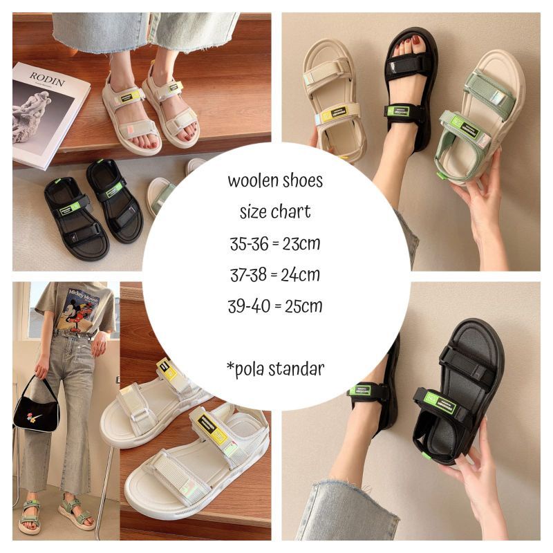 Sandal gunung wanita dan laki-laki import tali/ Sandal gunung unisex/sandal gunung