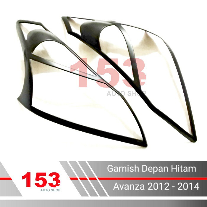 Garnish Depan All New Avanza / Xenia 2012 - 2014 Hitam