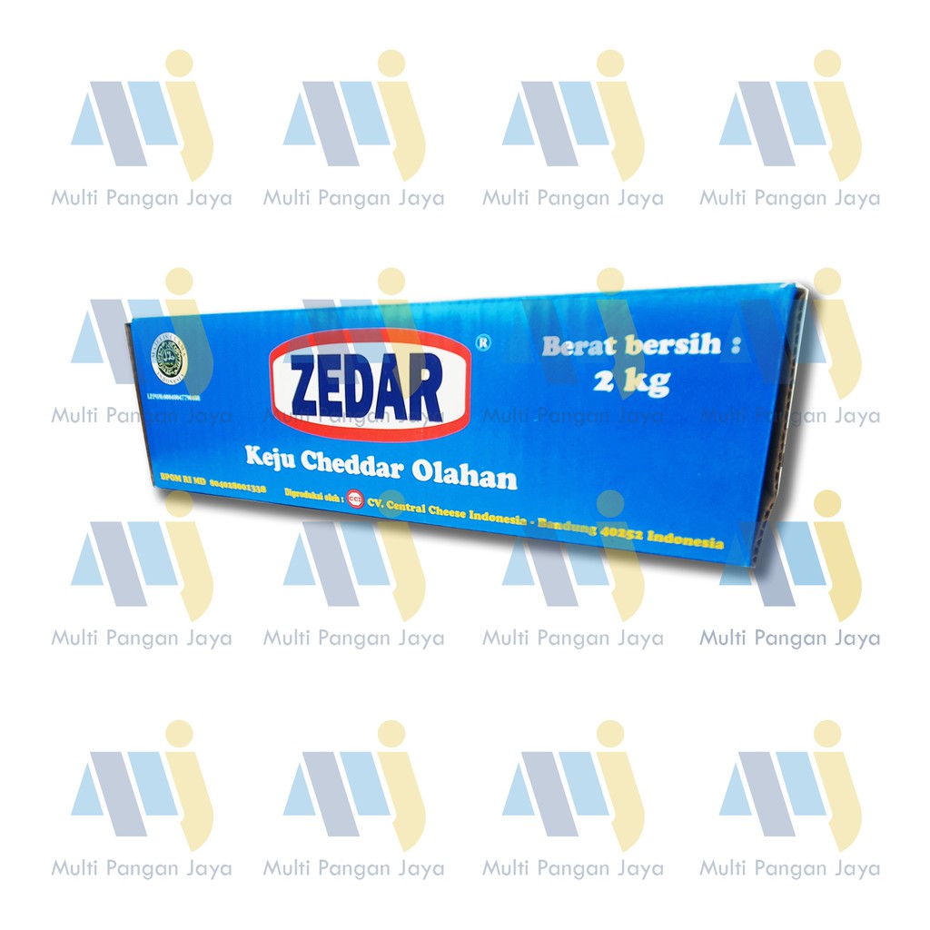 

Keju Cheddar ZEDAR Kemasan 2 kg