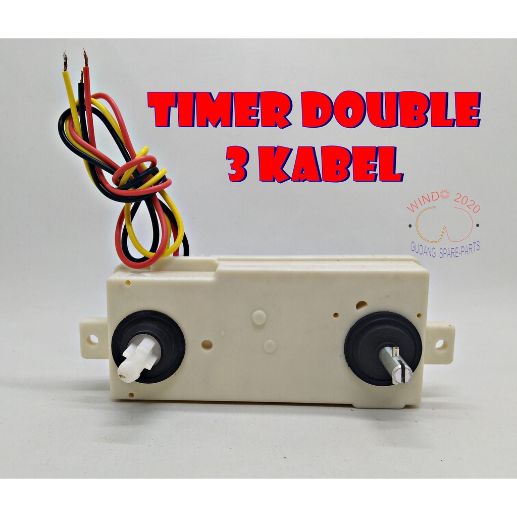 TIMER MESIN CUCI LG 2 TABUNG | TIMER MESIN CUCI LG | TIMER DOUBLE 3 KABEL | TIMER WASH DOUBLE 3KABEL