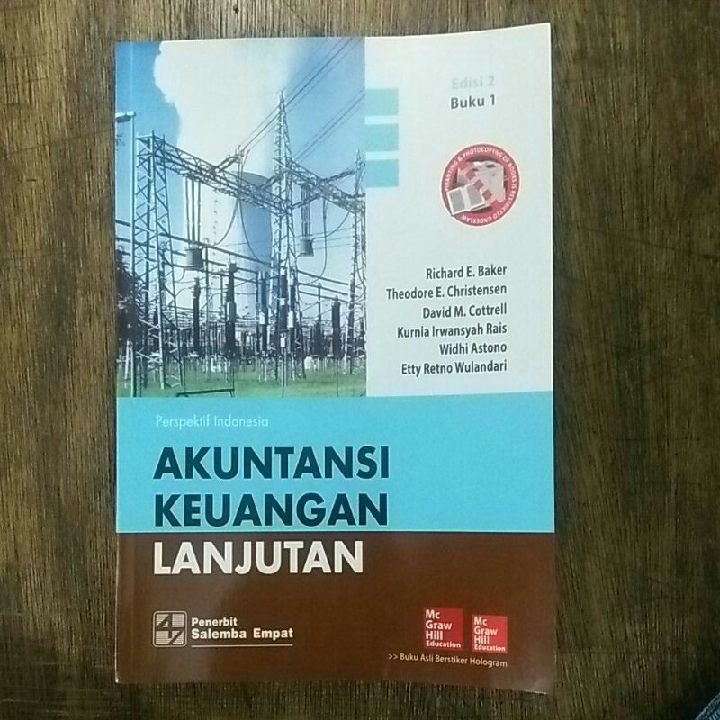 

AKUNTANSI KEUANGAN LANJUTAN EDISI 2 BUKU 1 (Richard E. Baker)