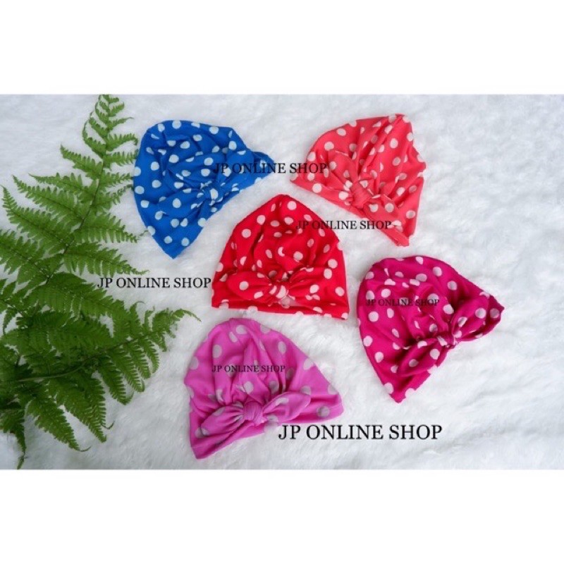 Turban Baby POLKADOT usia 0-3 Tahun