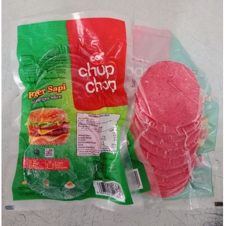 

Chop chop Burger slice isi 10