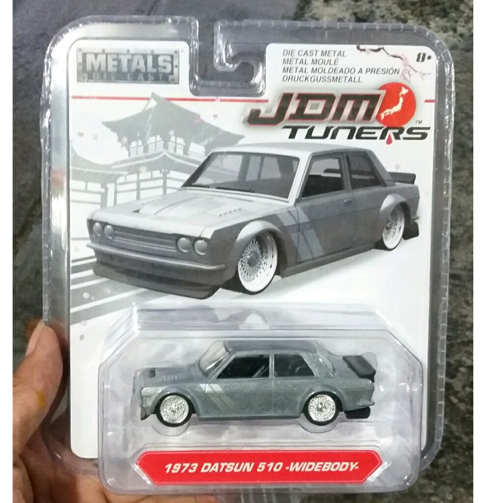 Diecast JDM Tuners Datsun 510 1973 WideBody by jada Toys