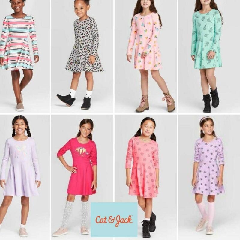 Grosir Dress anak perempuan branded cnj cat and jack