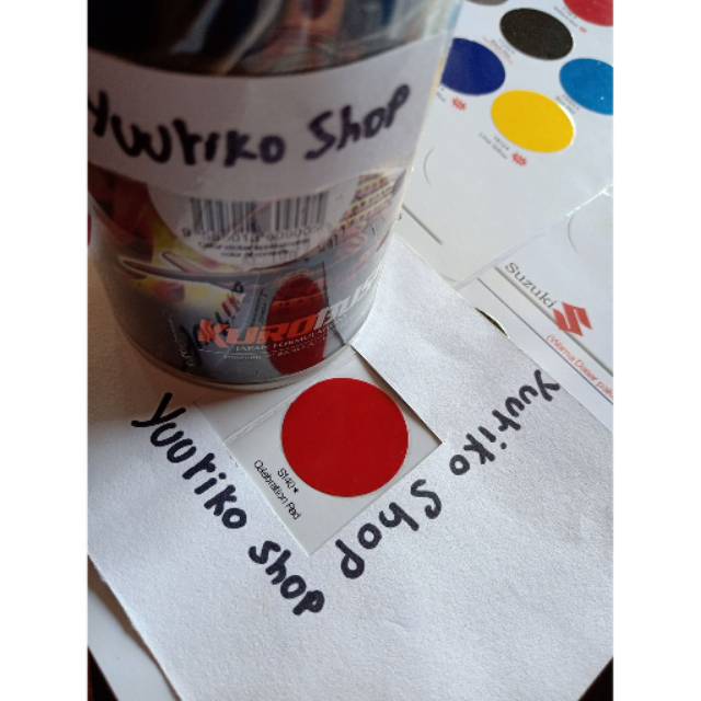 Pilok Samurai Cat Samurai Paint s140 celebration red Cat Semprot merah