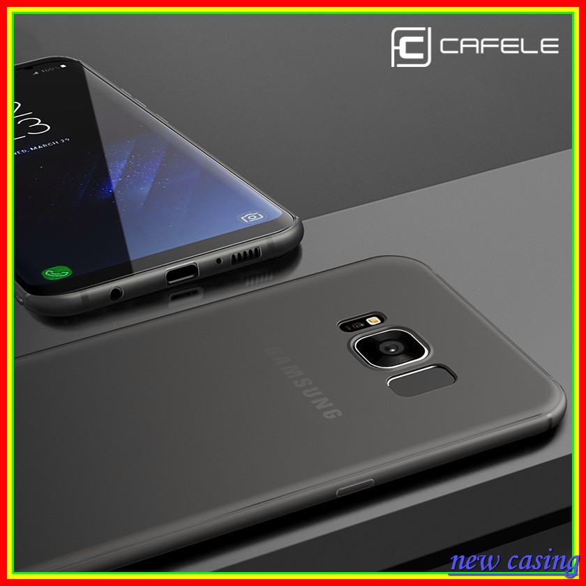 DISKON KEREN ORIGINAL CAFELE Case Samsung S8 EDGE S8 PLUS softcase casing cover