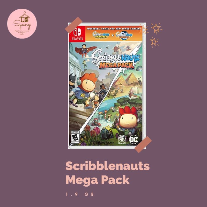 Scribblenauts Mega Pack Nintendo Switch Scribblenaut