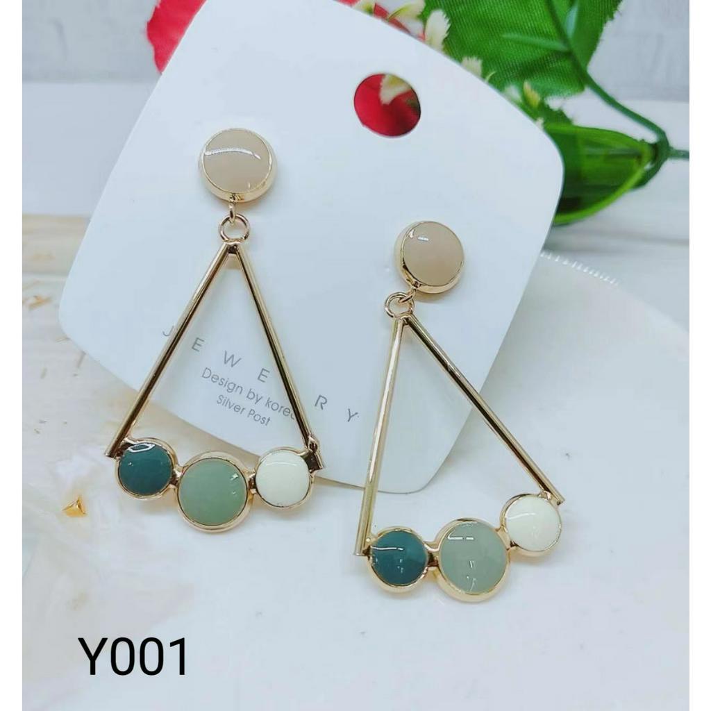 Anting Permata Cantik Perhiasan Fashion Y001